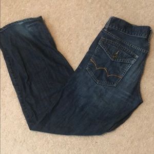 Men's American Eagle 31x32 Low Rise Bootcut Jeans